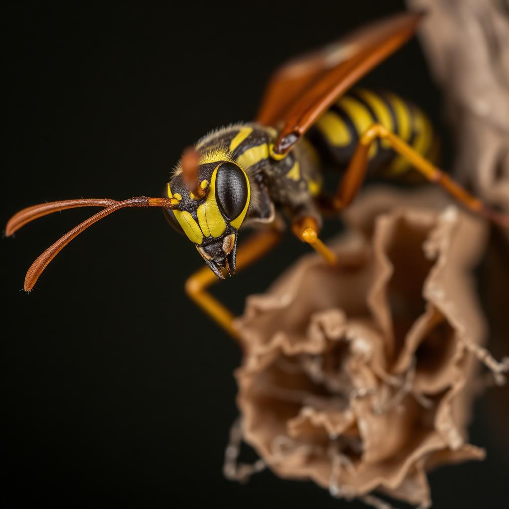 Western Paper Wasp (Mischocyttarus flavitarsis)